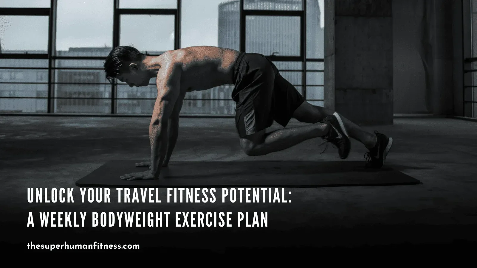 A Weekly Bodyweight Exercise Plan