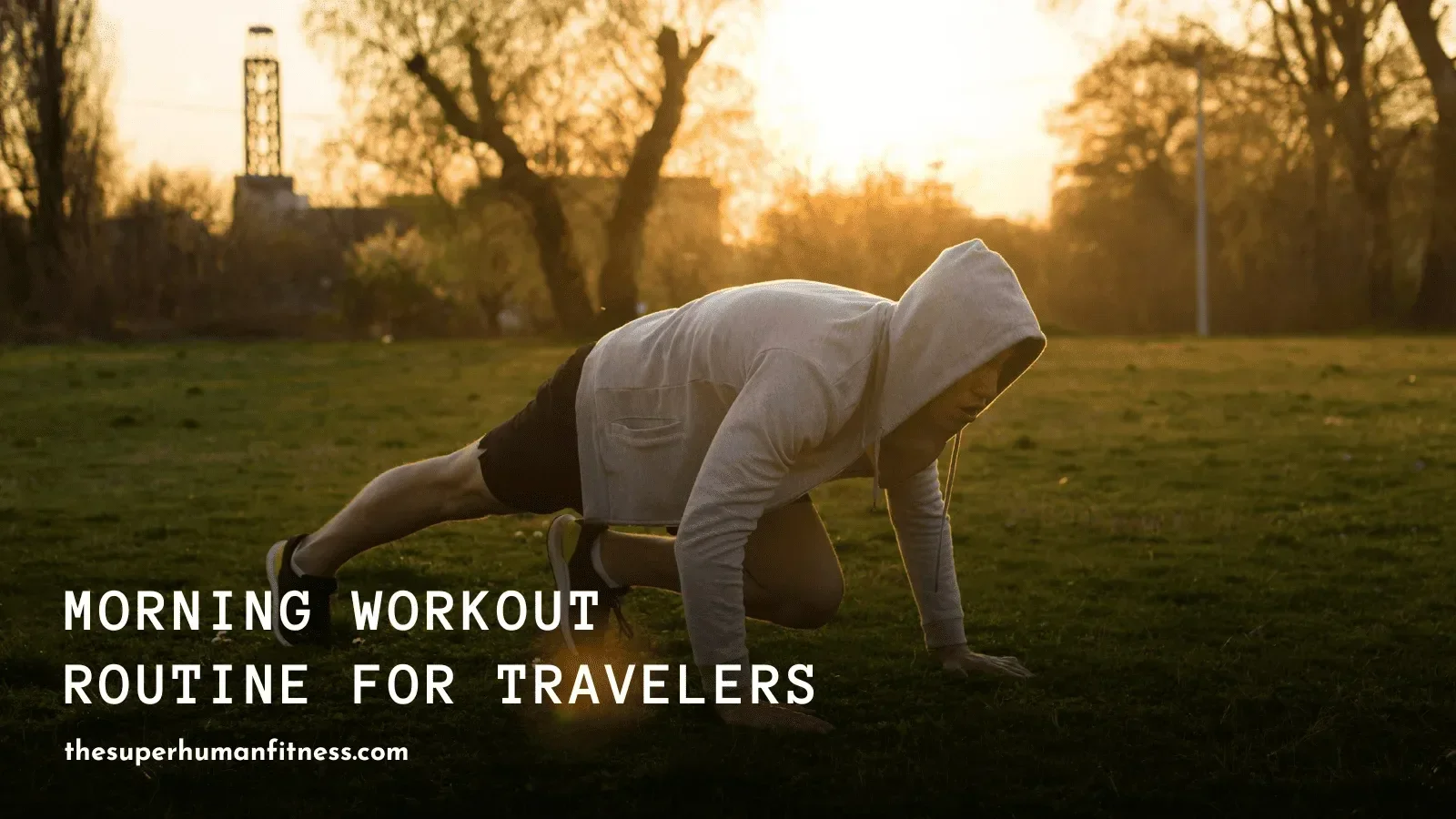 Morning Workout Routine for travelers